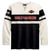 Harley Davidson® Mens Pre Luxe Woven Tee 99004 11VM  