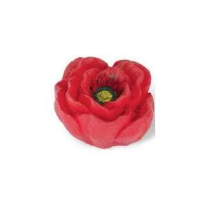  Siro Designs #SD101 104 1.5 RED Poppy Cab Knob