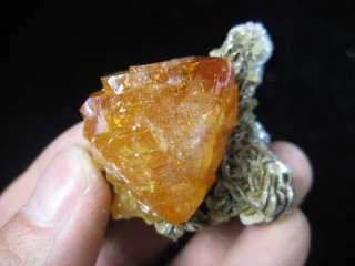 Excellent Gemmy Lustrous Scheelite Crystal 100811 China  