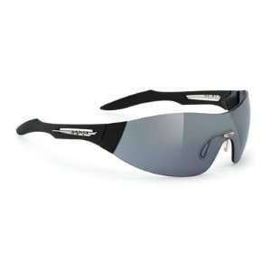Rudy Project Sportmask Sunglasses   Black Gloss Frame   Smoke Black 