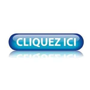  Bouton cliquez Ici (bleu)   Peel and Stick Wall Decal by 
