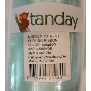 Tanday (Celadon/Light Green) 500 Yards Curling Ribbon (1500 Feet) For 
