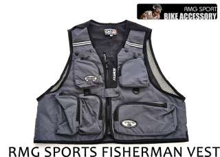 RMG Fisherman Vest Fishing Outdoor Sports Vest :XLsize  