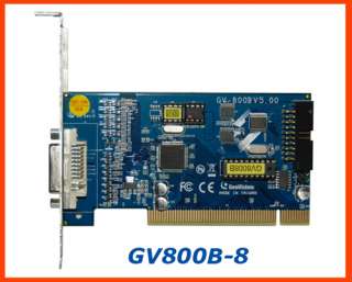   Genuine Geovision GV800 8 8CH 120FPS DVR Card w/Ver.8 