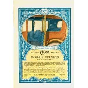   Advertisement L C Chase Mohair Velvets Motor Cars 