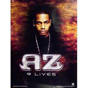  AZ 9 Lives 18x24 Poster 