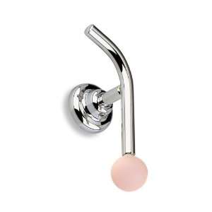   StilHaus Y13 Chrome Robe Hook with Frosted Glass Y13