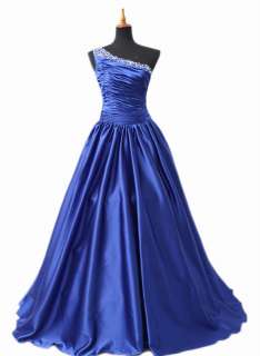 Z18 Blue FORMAL PROM BALL GOWN EVENING DRESS us SIZE  