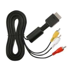 9202 FREE DELIVERY Playstation PS2 PSX AV to RCA RCAs Cable   12 Month 