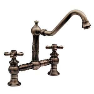   III Kitchen Faucet Two Cross Handle Swivel Spout WHKBTCR3 9202 AB