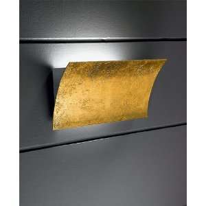 Vi 6965 Wall Sconce   small, gold leaf, 110   125V (for use in the U.S 