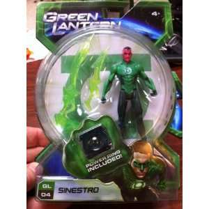  Green Lantern Movie Figure Sinestro GL 04 with Power Ring 
