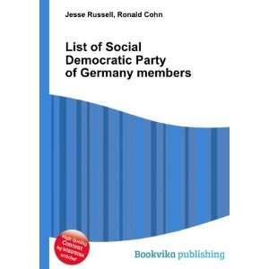  List of Social Democratic Party of Germany members Ronald 