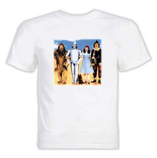 The Wizard of Oz characters t shirt  
