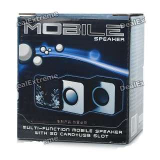 USB Rechargeable Portable  Music Speaker with USB/SD  