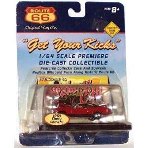  Route 66 Chevy 1969 Chevelle 1/64 Scale Toys & Games