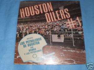 Houston Oilers  #1   LP MEX SEALED NEW MUSART  