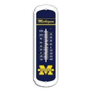  67003   Michigan Wolverines 27 Outdoor Thermometer 