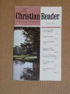 The Christian Reader Magazine Lot of 10 issues 1968   1974  