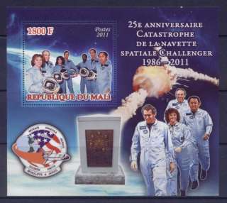 Mali   Space Shuttle Challenger   Mint Stamp S/S 13H 172  