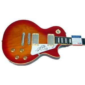  Liza Minelli Autographed Signed Les Paul Style Guitar PSA 