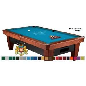 Simonis 860 Tournament Blue Pool Table Cloth Felt:  