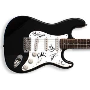  The White Tie Affair Signed Warped Tour Guitar & Video 