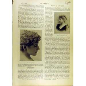  1896 Women Worker Bateson DAngeli Sharp Celtic Lyre