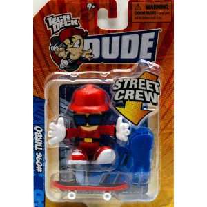 Tech Deck Dude Street Crew #096 Turbo with mailbox accessory (2007)