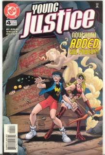 DC Young Justice Comics vol. 1 # 4 NM peter david  