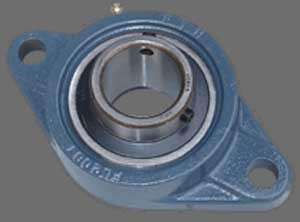 Mounted Bearing UCFL206 18/2 Bolts Flanged Cast  