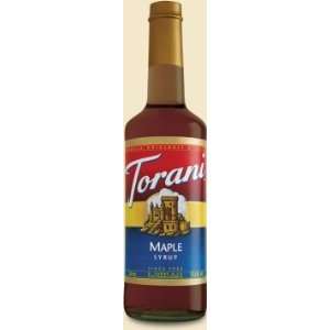 Torani Maple Syrup, 750 ml  Grocery & Gourmet Food