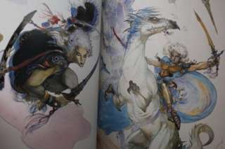 Yoshitaka Amano Art book DAWN World Final Fantasy 4  