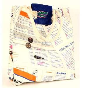  Florida Gators Newspaper Tote Bag: Sports & Outdoors