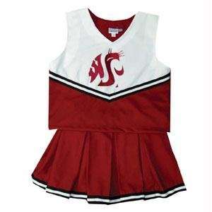 Washington State Cougars NCAA licensed Cheerdreamer two piece uniform 