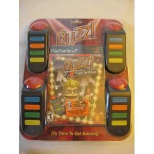  Buzz Play Station 2 the Hollywood Quiz Toys & Games