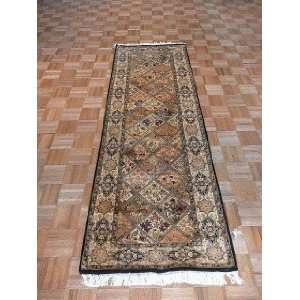   Hand Knotted Fine Bachtiary Pakistan Rug   28x710: Home & Kitchen
