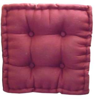 Thick Padded Square Chair Cushions Available in 4 Cushion Colours Seat 