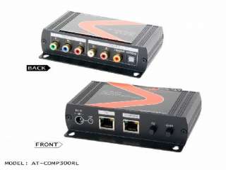 1x2 Component/Audio CAT5 Extender Receiver AT CO00RL 878248008122 