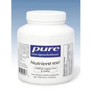  Nutrient 950 no copper, iron, or iodine 180C Health 
