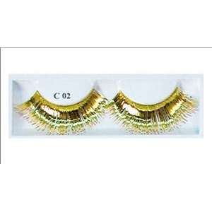  920 C02 Fancy Eyelashes (Gold)