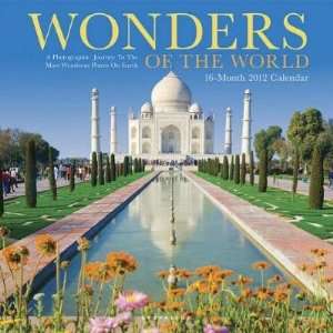  Wonders of the World 2012 Wall Calendar: Office Products