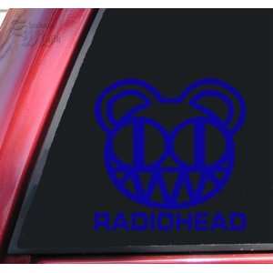 RADIOHEAD Blue Vinyl Decal Sticker: Automotive