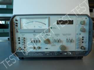 Wandel & Goltermann SPM 31 200 Hz   620 kHz Selective Level Meter 