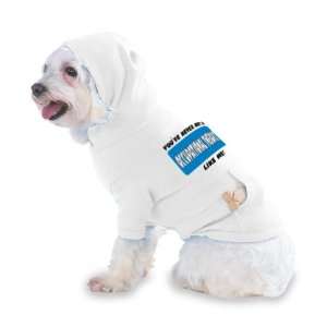   ME! Hooded (Hoody) T Shirt with pocket for your Dog or Cat SMALL White