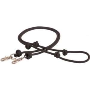  Poly Rope Contest Rein 7ft Black