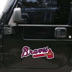  MLB Atlanta Braves Logo Car Magnet: Sports & Outdoors