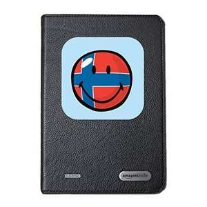 Smiley World Norwegian Flag on  Kindle Cover Second Generation