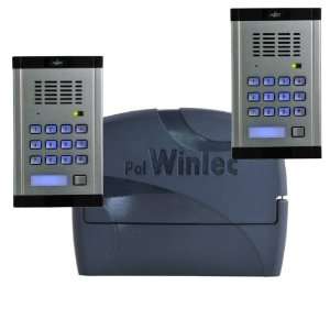   Entry Intercom System Back Lit Keypad DoorPhone for Two doors or gates