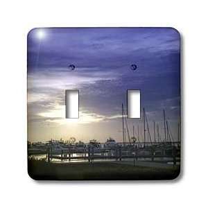 Florene Boats n Sunset   Marina Twilite   Light Switch Covers   double 